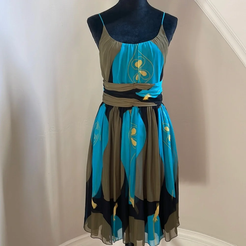 ANNA SUI for Anthropologie SILK dress - Picture 1 of 11